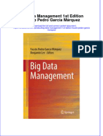 Textbook Big Data Management 1St Edition Fausto Pedro Garcia Marquez Ebook All Chapter PDF