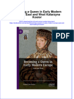 PDF Becoming A Queen in Early Modern Europe East and West Katarzyna Kosior Ebook Full Chapter