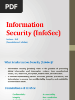 Lec 1+2 (Foundations of InfoSec)