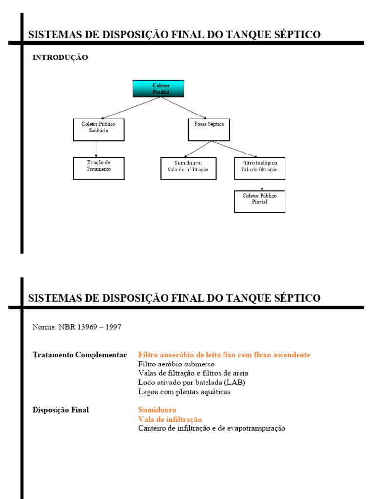 6 - Filtroanaerobio | PDF | Tanque séptico | Engenharia Hidráulica
