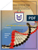 Monografía Patología Enfermedades Geneticas