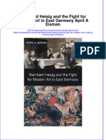 Download textbook Bernhard Heisig And The Fight For Modern Art In East Germany April A Eisman ebook all chapter pdf 