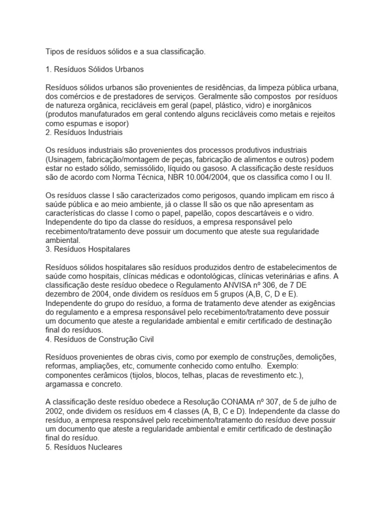 Rsu RSS Rsi CSR | PDF | Resíduos sólidos do município | Reciclagem, image size:768x1024