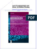 Download pdf Biosensors Fundamentals And Applications 1St Edition Pandey ebook full chapter 