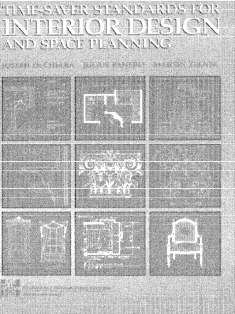 Time Saver Standards For Interior Design | PDF