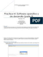 Software Operativo y Desarrollo II Primera Parte(Practica 4)