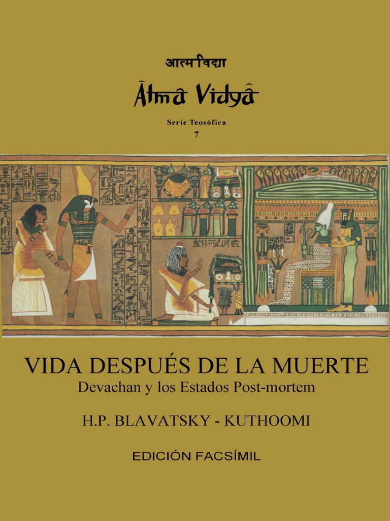Vida Despues de La Muerte Atma Vidya N. 7 | PDF | Helena Blavatsky