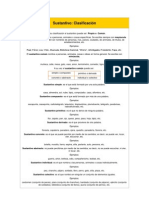 Sustantivo Primitivos y Derivados TEORIA