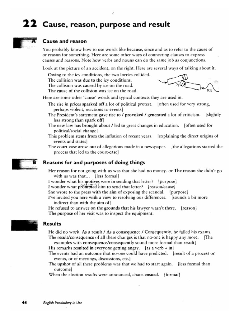 RESULT IN CAUSE LEAD TO visual data 5