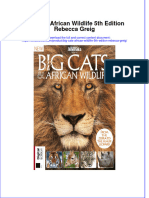 Textbook Big Cats African Wildlife 5Th Edition Rebecca Greig Ebook All Chapter PDF