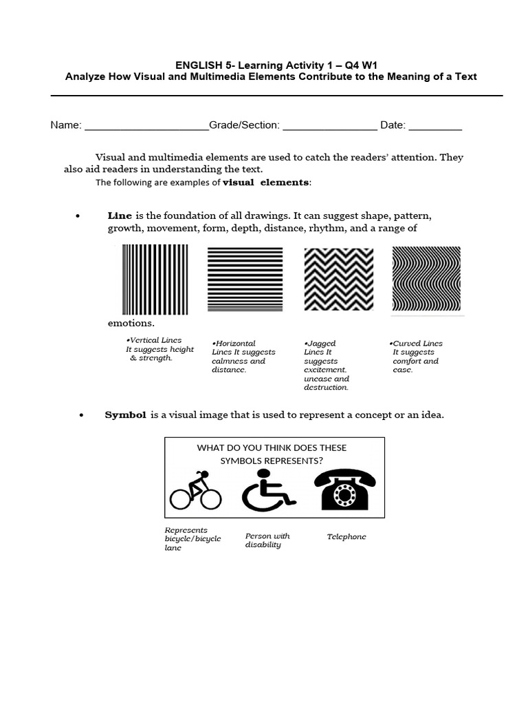 English activity pdf multimedia information