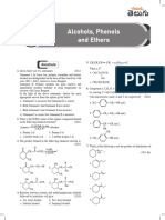 Alcohols, Phenols and Ethers