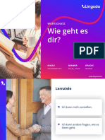 Wie Geht Es Dir?: Wortschatz