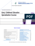 Early Childhood Education Prototype Syllabi Compendium