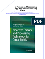 PDF Bioactive Factors and Processing Technology For Cereal Foods Jing Wang Ebook Full Chapter