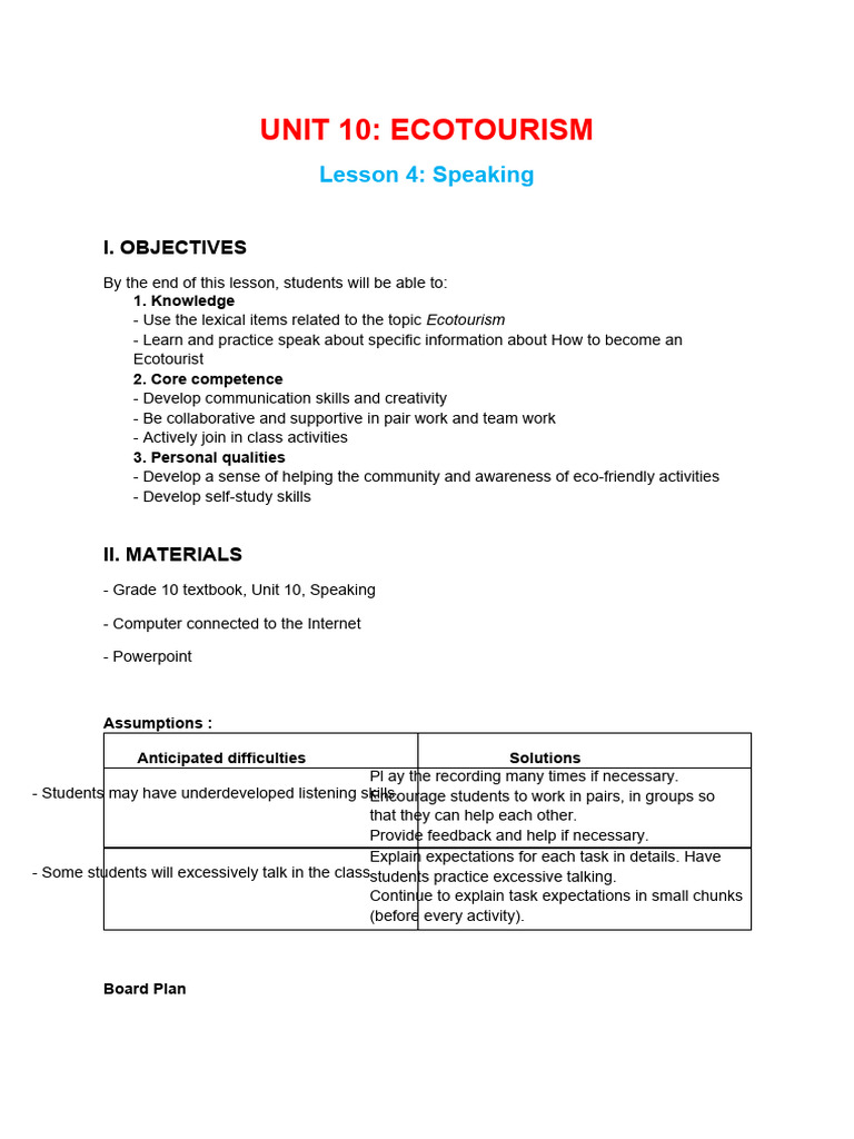 Speaking Pdf Vocabulary Communication