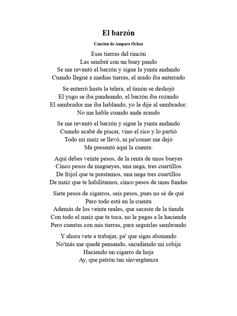 Letra de 