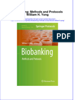 Download textbook Biobanking Methods And Protocols William H Yong ebook all chapter pdf 