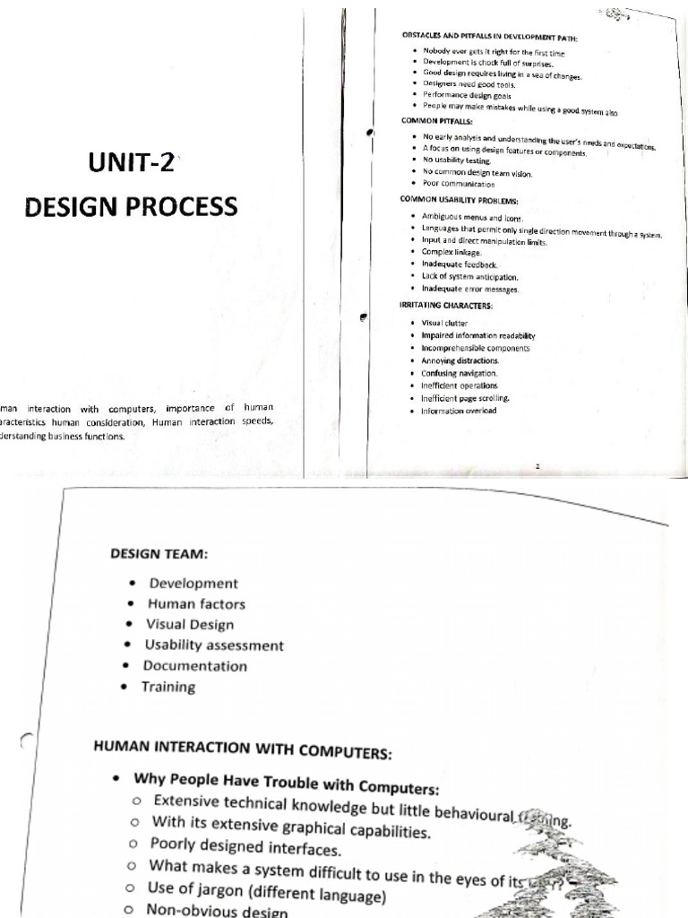 Hci Unit 2 Pdf