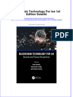 Full Chapter Blockchain Technology For Ioe 1St Edition Solanki PDF