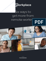 Six Ways To Get More From Get More From Remote Working Remote Working