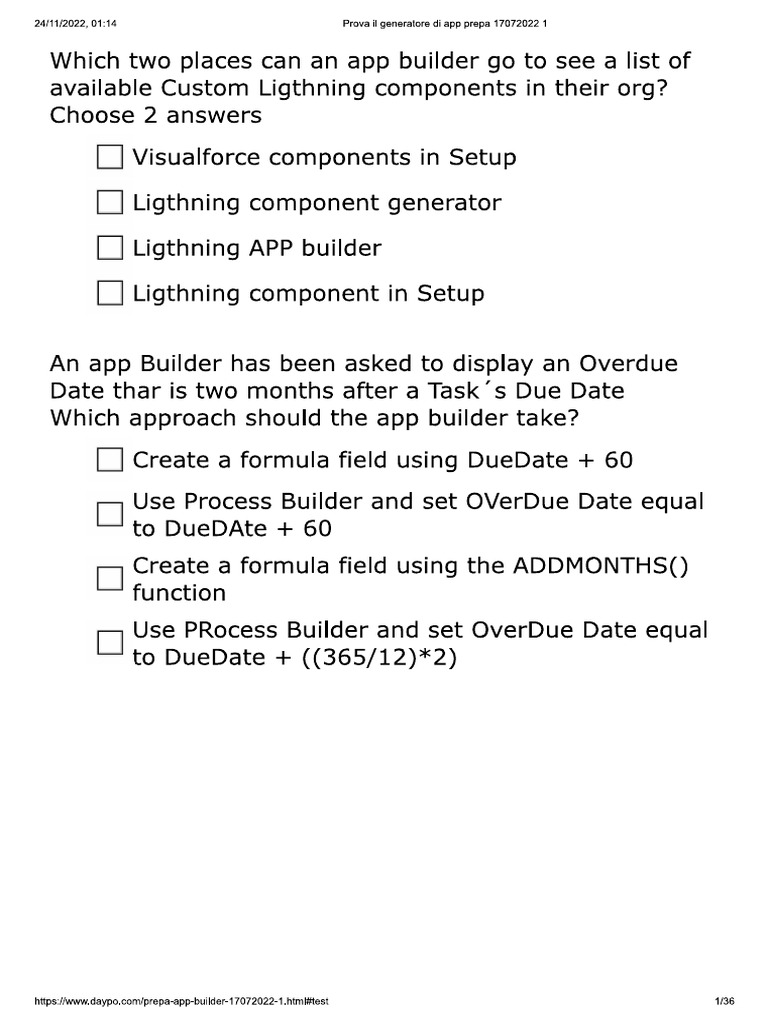 App Builder 2022 | PDF