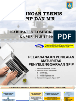 Paparan New SPIP Lombok Barat (Tim Bimtek SPIP)