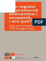 10-Llibre - Regidor - Promoció Econòmica I Ocupació