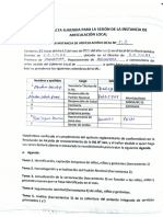 ACTA DE INSTANCIA DE ARTICULACION LOCAL SAN ANTONIO DE CACHI