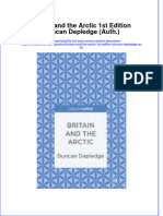 Textbook Britain and The Arctic 1St Edition Duncan Depledge Auth Ebook All Chapter PDF