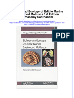 Download textbook Biology And Ecology Of Edible Marine Gastropod Molluscs 1St Edition Ramasamy Santhanam ebook all chapter pdf 