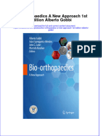 Download textbook Bio Orthopaedics A New Approach 1St Edition Alberto Gobbi ebook all chapter pdf 