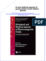 PDF Biological and Medical Aspects of Electromagnetic Fields Fourth Edition Barnes Ebook Full Chapter