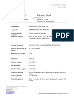 Chubb Perú Informe Final: Ajustadores de Seguros