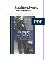 Textbook Biography of A Blunder Base and Superstructure in Marx and Later 1St Edition Dileep Edara Ebook All Chapter PDF