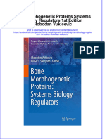 Download textbook Bone Morphogenetic Proteins Systems Biology Regulators 1St Edition Slobodan Vukicevic ebook all chapter pdf 