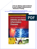 Download pdf Bioactive Food As Dietary Interventions For Arthritis And Related Inflammatory Diseases Preedy ebook full chapter 