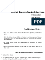 Global Trends in Architecture
