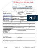SQC-F-027 - Certification Decision Form - Initial