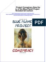 Download textbook Blue Planet Project Conspiracy Now The Whole Story Of The Blue Planet Project Is Revealed Gil Carlson ebook all chapter pdf 