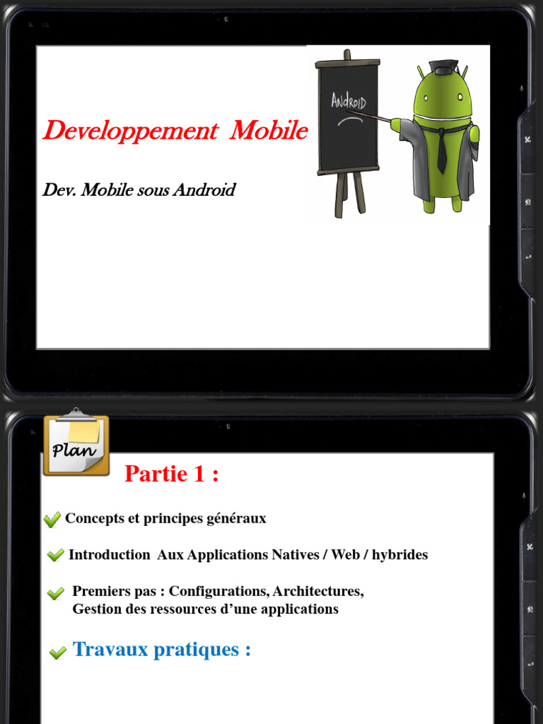 Développement Mobile sous Android | PDF | Android (Système d ...