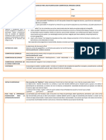 Componentes Basicos para Una Planificacion Competencial Periodica