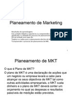 Planeamento de MKT