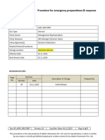 ASPL-IMS-PR07 Procedure for Emergency Preparedness & Response