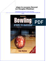 Textbook Bowling Steps To Success Second Edition Douglas Wiedman Ebook All Chapter PDF