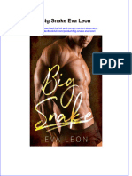 Full Chapter Big Snake Eva Leon PDF