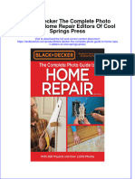 Textbook Black Decker The Complete Photo Guide To Home Repair Editors of Cool Springs Press Ebook All Chapter PDF