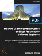Machile Learning Infrastructure and Best Practices for Software Engineers