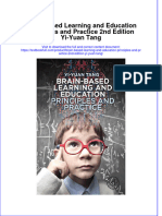 Download textbook Brain Based Learning And Education Principles And Practice 2Nd Edition Yi Yuan Tang ebook all chapter pdf 