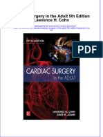 Textbook Cardiac Surgery in The Adult 5Th Edition Lawrence H Cohn Ebook All Chapter PDF